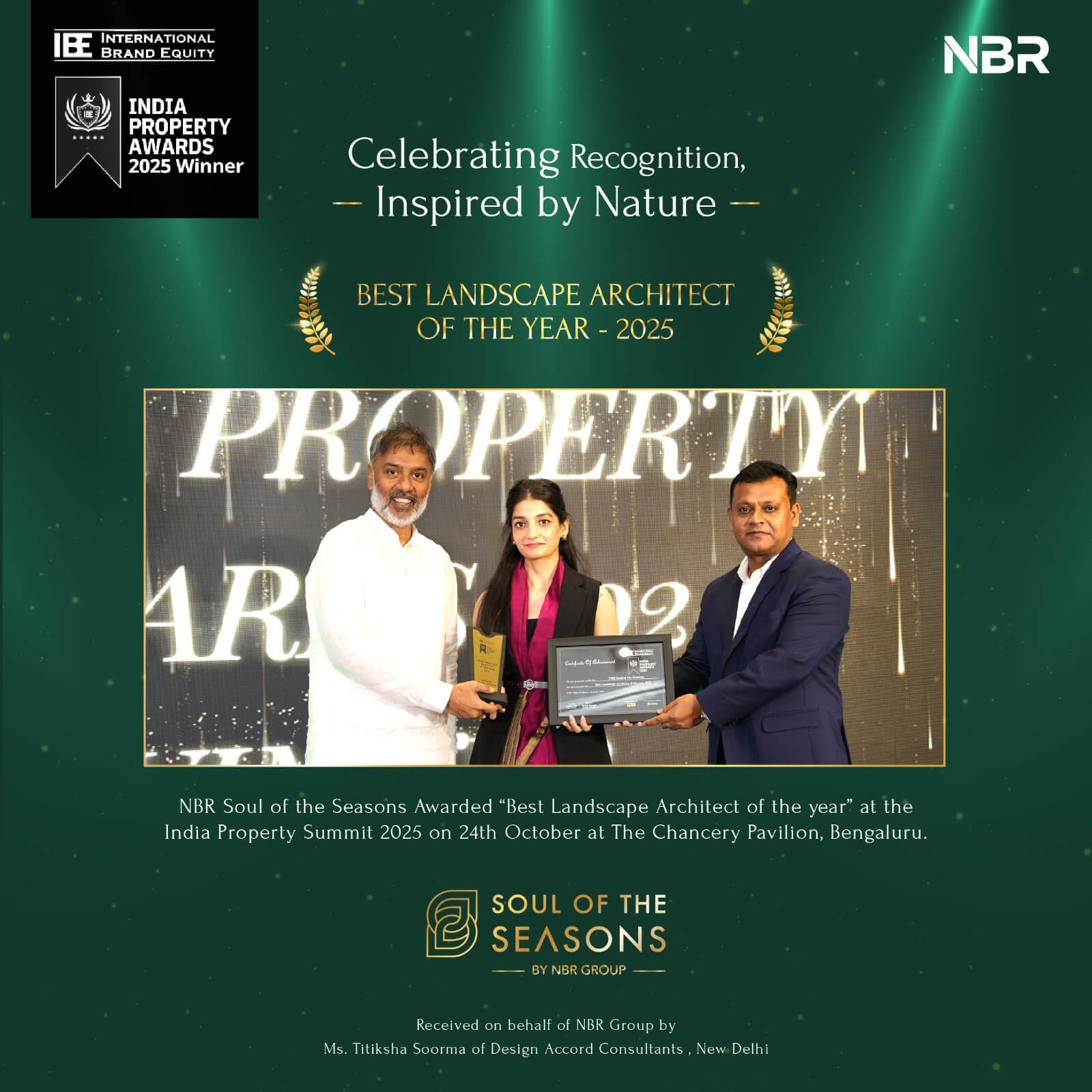 Best Landscape Architect of the Year 2025